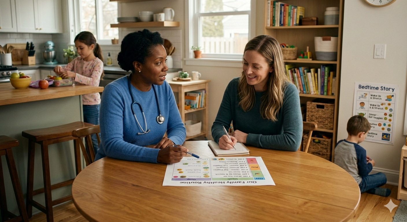 Helping Parents Build Healthy Routines for Kids